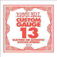 1013 .013 Electric Plain Single String