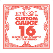 1016 .016 Electric Plain Single String