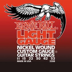 2208 Light Electric Nickel Wound .011 - .052 w/ wound G