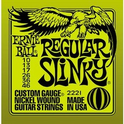 2221 Regular Slinky Nickel Wound .010 - .046 Lime Pack