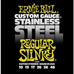 2246 "Stainless Steel Regular Slinky .010 - .046 "