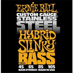 2843 Stainless Steel Hybrid Slinky Bass .045 - .105