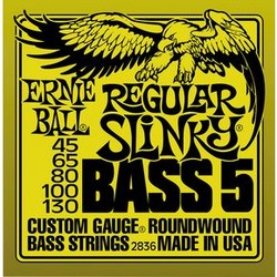 2836 Regular Slinky 5-string Bass Nickel Wound .045 - .130