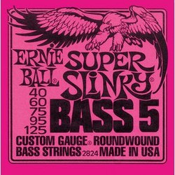 2824 Super Slinky 5-string Bass Nickel Wound .040 - .125