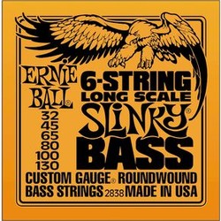 2838 6-string Slinky Bass Long Scale Nickel Wound .032 - .130