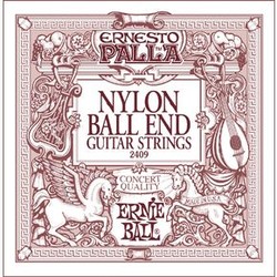2409 Ernesto Palla Nylon Classical Black & Gold Ball End