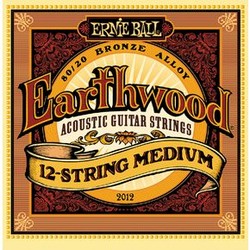 2012 Earthwood 12-string Medium .011 - .052 Acoustic 80/20 Bronze