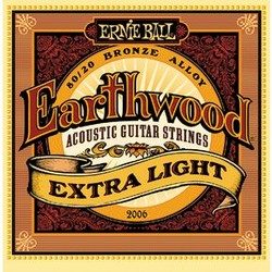 2006 Earthwood Extra Light .010 - .050 Acoustic 80/20 Bronze