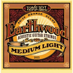 2003 Earthwood Medium Light .012 - .054 Acoustic 80/20 Bronze