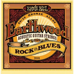 2008 Earthwood Rock & Blues .010 - .052 Acoustic 80/20 Bronze w/ plain G