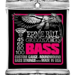 3834 Coated Bass Strings - Super Slinky .045 - .100