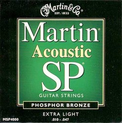 Martin SP Acoustic Extra Light Phosphor Bronze / 10 - 47 / - akustické kovové struny