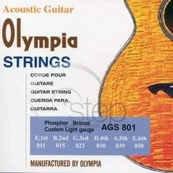 Olympia AGS 801 Phosphor Bronze 11 / 50 - akustické struny
