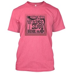 4721 Ernie Ball " Super Slinky Pink " M - triko bez límečků