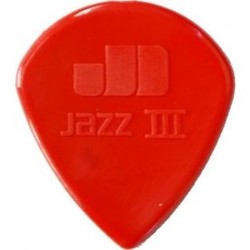 Dunlop Jazz III Nylon XL 1.38mm - červená