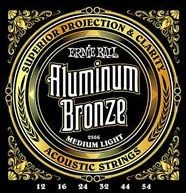 2566 Aluminium Bronze Medium Light - .012 - .054