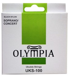 Olympia UKS100 Black - ukulele struny