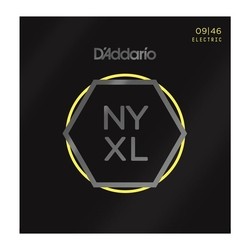 D´Addario NYXL0946 Nickel Wound, Super Light Top / Regular Bottom, 09-46