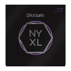 D´Addario NYXL1149 Nickel Wound Electric Guitar Strings, Medium, 11-49