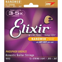 Elixir Light 12str 10/47 - struny