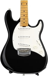 MusicMan Cutlass SSS Tremolo Black, Maple