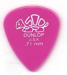 Dunlop Delrin 0.71mm - růžová
