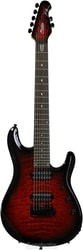 Sterling By Music Man JP170D John Petrucci Signature Ruby Red Burst