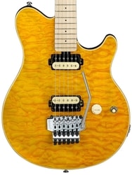 Sterling by MusicMan AX40D TGO, Translucent Gold s DiMarzio snímači
