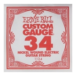 1134 Ernie Ball .034 NICKEL WOUND Single String 1ks