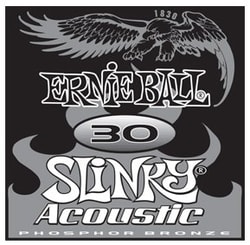 .030 SLINKY ACOUSIC PHOSPOR BRONZE