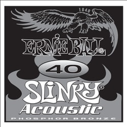 .040 SLINKY ACOUSTIC PHOSPHOR BRONZE