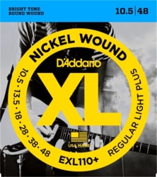 D'ADDARIO EXL110+ Regular Light - .010.5 - .048