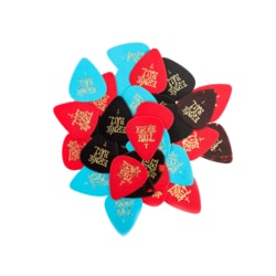 9170 Ernie Ball Thin Assorted Color Guitar Picks, Bag of 24