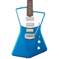MusicMan St. Vincent Guitar, Vincent Blue, White Pickguard