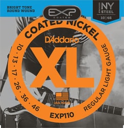 D'ADDARIO EXP110 Coated NY Steel - 10 / 46
