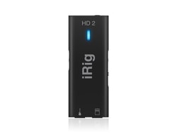 IK Multimedia iRig HD 2 - kvalitní kytarový převodník pro iOs a Mac/PC