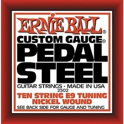 2502 Pedal Steel Nickel Wound 10-string E9 Tunning"