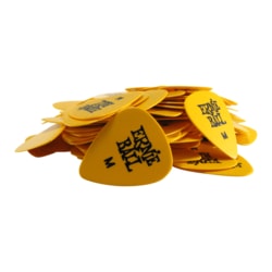 9117 Ernie Ball Celulose Picks - trsátko SIDEMAN MEDIUM YELLOW .72mm - 1 Ks