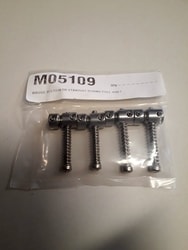 Bridge saddles - SR, Stl, Bongo, Big Al (Straight String Pull)